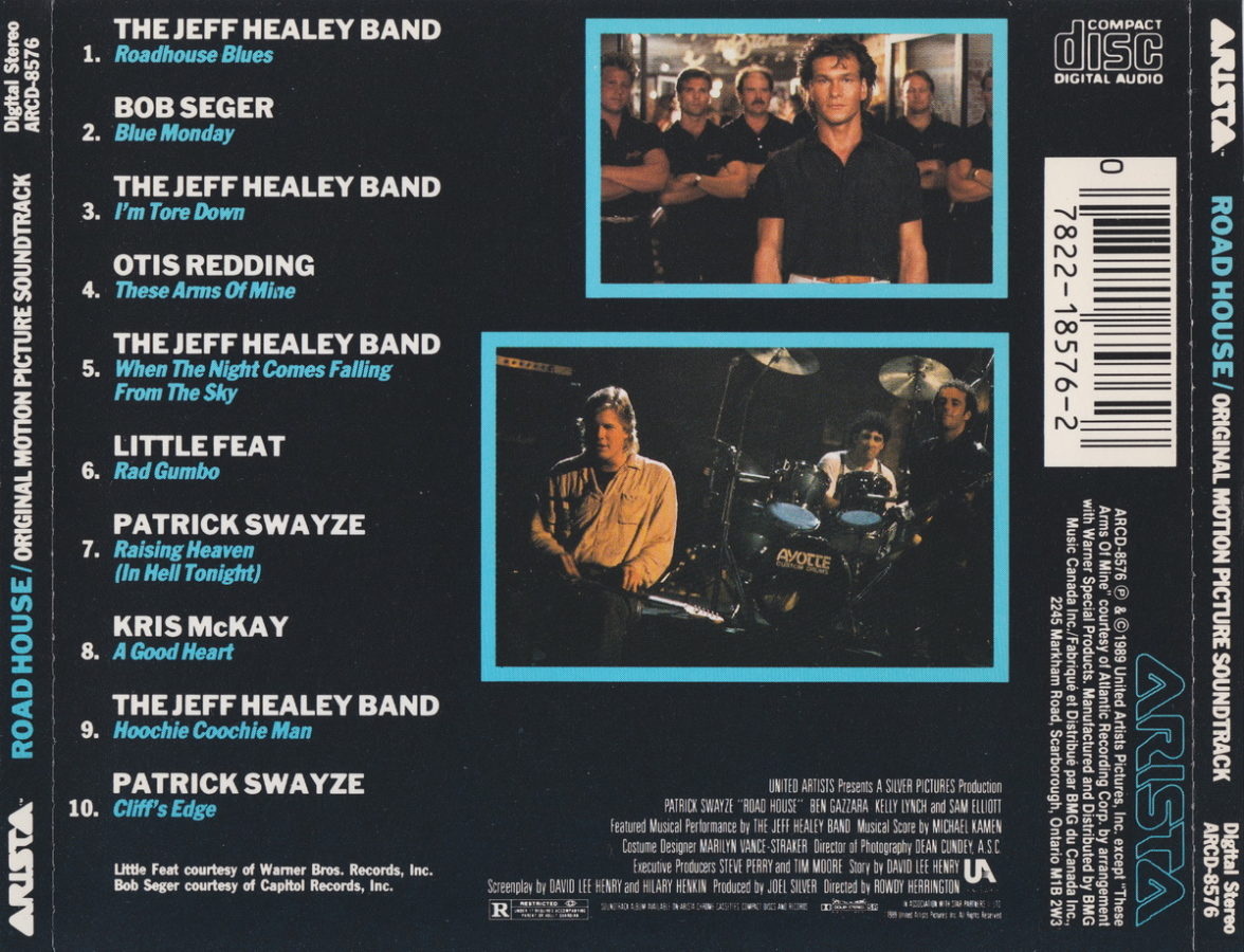 Road House Soundtrack The Official Jeff Healey Site