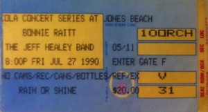 BR and JH ticket stub