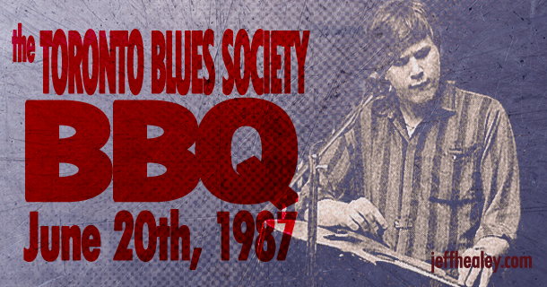 Toronto Blues Society BBQ – 1987!