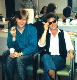 Jeff Healey & Colin-James - Summer 1987 © Joe Rockman